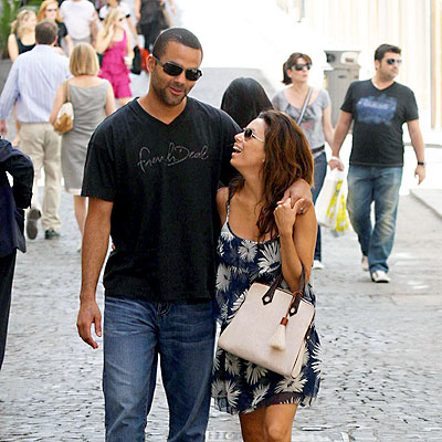FEELING THE AMORE photo | Eva Longoria Parker, Tony Parker