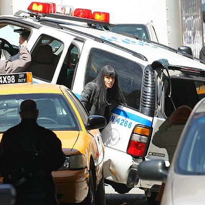 STOPPING TRAFFIC photo | Angelina Jolie