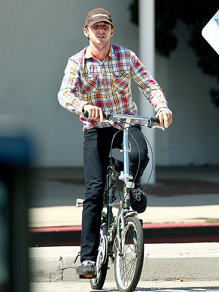 TWO-WHEELIN' photo | Shia LaBeouf