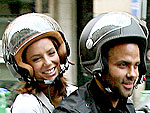 Eva & Tony Ride à Deux | Eva Longoria Parker, Tony Parker