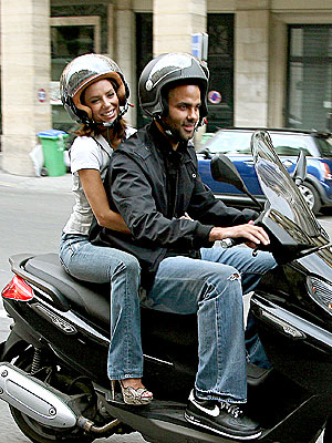 Eva & Tony Ride à Deux | Eva Longoria Parker, Tony Parker
