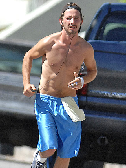 RUNNING MAN photo | Shia LaBeouf