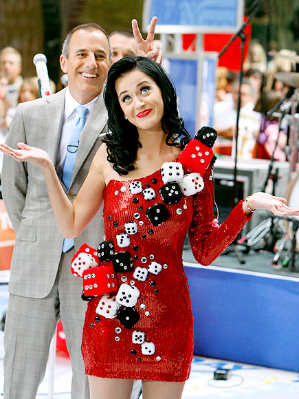 WHAT ARE THE ODDS? photo | Katy Perry, Matt Lauer