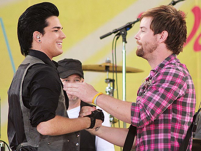 MEET AND GREET photo | Adam Lambert, David Cook