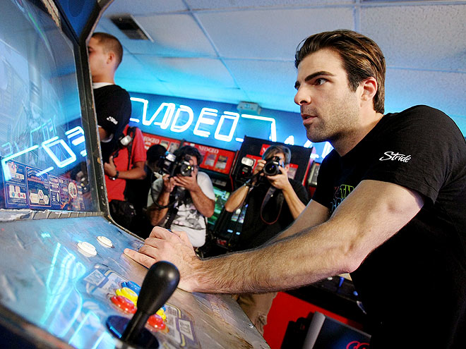 GAME TIME photo | Zachary Quinto
