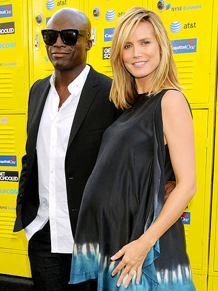 SCHOOL SWEETHEARTS photo | Heidi Klum, Seal