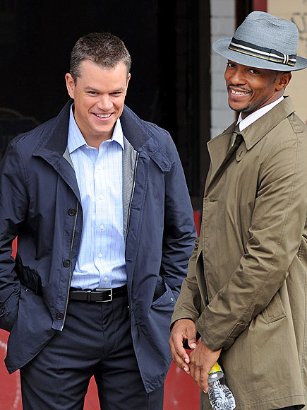PUBLIC FIGURE photo | Anthony Mackie, Matt Damon