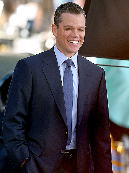 ALL TIED UP photo | Matt Damon