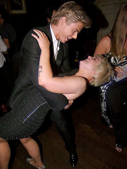 TAKE A DIP photo | Derek Hough, Kelly Osbourne