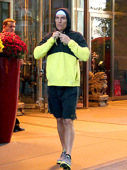 RUNNING MAN photo | Matthew McConaughey
