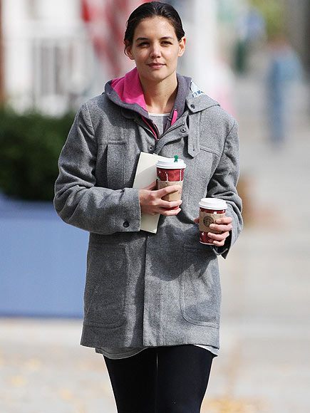 COFFEE CLUTCH photo | Katie Holmes