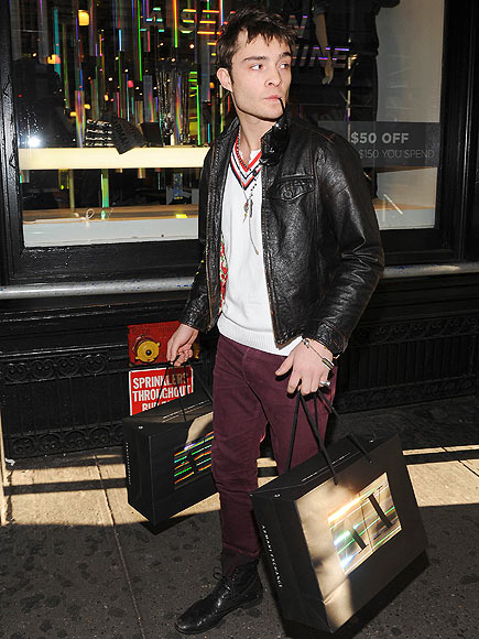 SIDEWAYS GLANCES photo | Ed Westwick