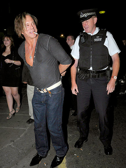 AN ARRESTING MOMENT photo | Mickey Rourke