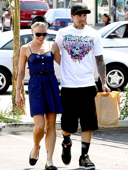 OUT TO LUNCH photo | Carey Hart, Pink