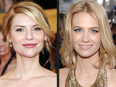 GILDED LIDS photo | Claire Danes, January Jones