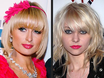 Paris Hilton short Straight bob hairstyles