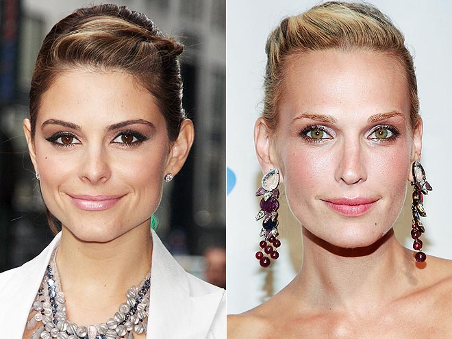 TWISTED UPDOS photo | Maria Menounos, Molly Sims
