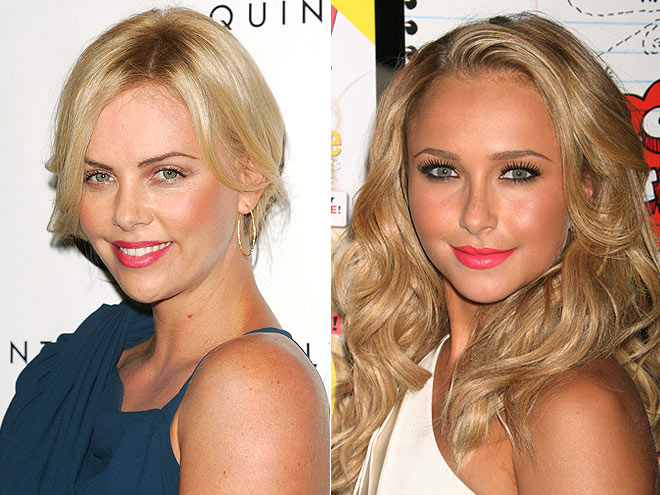 PINK POUT photo | Charlize Theron, Hayden Panettiere