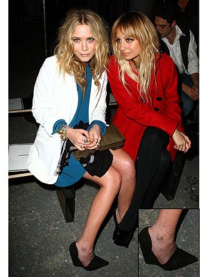 MaryKate Olsen Debuts Elizabeth and James Shoes On Her Feet