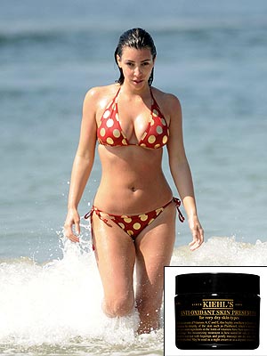 When Kim Kardashian hit Mexico's sandy beaches this past week she sizzled