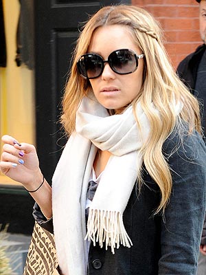 Lauren Conrad is never shy about adding a little dazzle to her paredback 