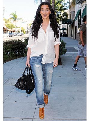  Kardashian Jeans on Kim Kardashian Jeans