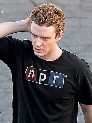  Justin Timberlake on Justin Timberlake Shows Off His Curls  Love It Or Hate It      Style