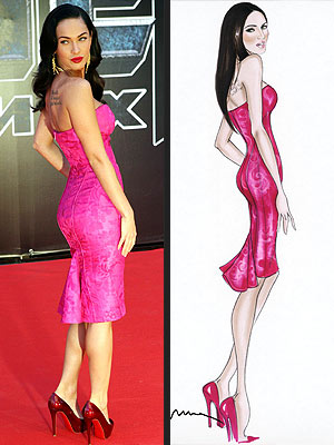 megan fox red carpet dress. Get Party-Ready in Megan Fox#39;s
