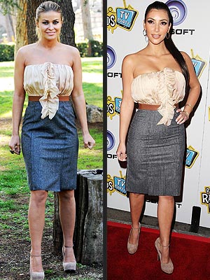 CARMEN VS. KIM photo | Carmen Electra, Kim Kardashian