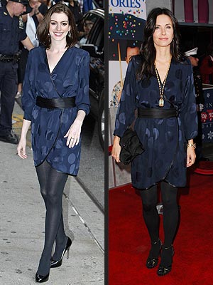 ANNE VS. COURTENEY  photo | Anne Hathaway, Courteney Cox