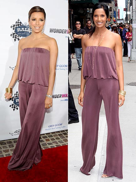 EVA VS. PADMA
photo | Eva Longoria Parker, Padma Lakshmi