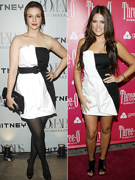 AMBER VS. KHLOE
photo | Amber Tamblyn, Khloe Kardashian