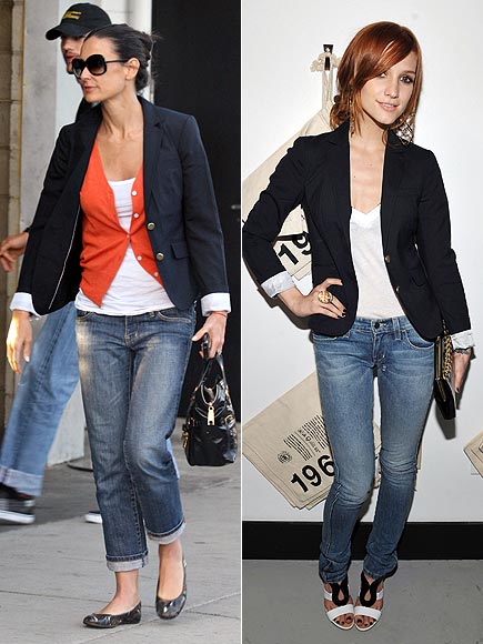 DEMI VS. ASHLEE photo | Ashlee Simpson, Demi Moore DEMI VS. ASHLEE photo | Ashlee Simpson, Demi Moore