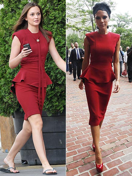 LEIGHTON VS. VICTORIA photo | Leighton Meester, Victoria Beckham LEIGHTON VS. VICTORIA photo | Leighton Meester, Victoria Beckham