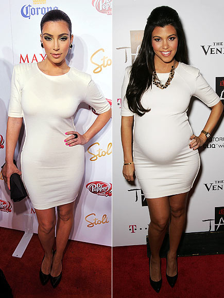 KIM VS. KOURTNEY photo | Kim Kardashian, Kourtney Kardashian