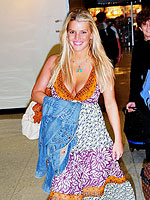 Stars' Airport Style | Jessica Simpson