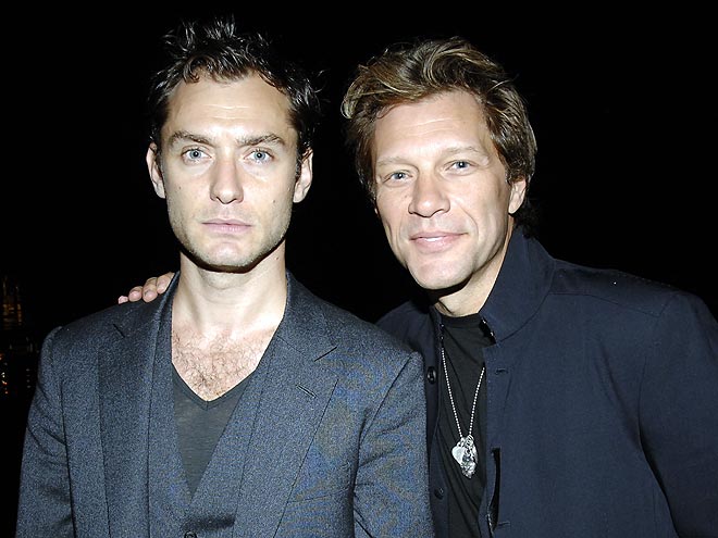 JUDE LAW AND JON BON JOVI photo | Jude Law