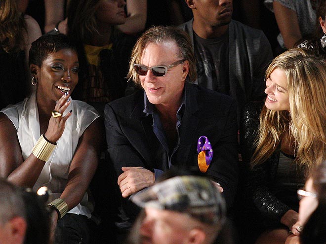 MICKEY AND ESTELLE photo | Mickey Rourke