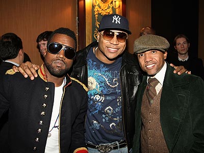 KANYE AND LL COOL J photo | Kanye West, LL Cool J