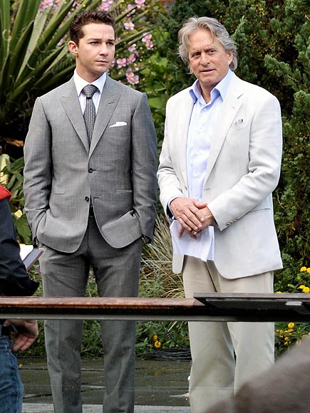 SHIA AND MICHAEL photo | Michael Douglas
