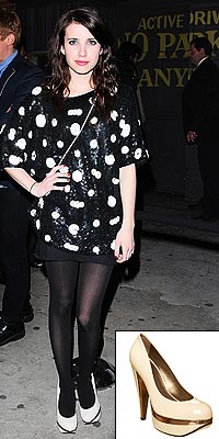 EMMA'S TOPSHOP PUMPS
photo | Emma Roberts