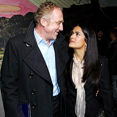 FRANCOIS-HENRI PINAULT AND SALMA HAYEK  photo | Henri Pinault, Salma Hayek