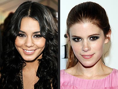 BLACK EYESHADOW photo | Kate Mara, Vanessa Hudgens