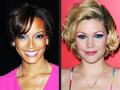 RAINBOW EYESHADOW photo | Selita Ebanks, Shanna Moakler