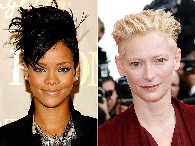 BOLD BOY CUTS photo | Rihanna, Tilda Swinton