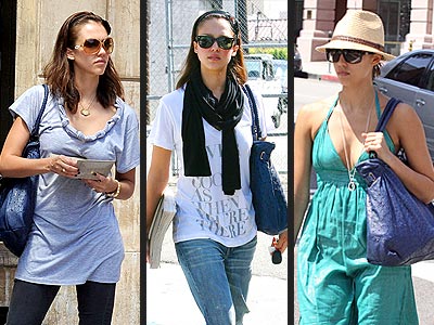 SALVATORE FERRAGAMO PURSE photo | Jessica Alba