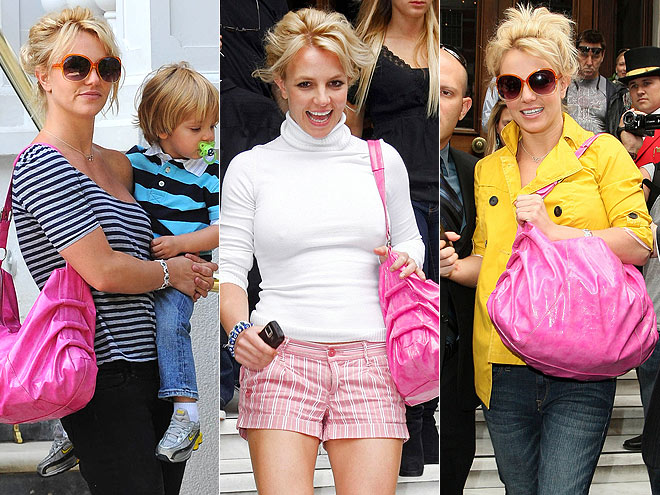 CANDIE'S PINK HOBO  photo | Britney Spears