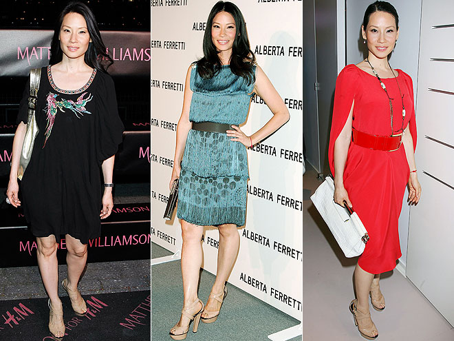 JIMMY CHOO PLATFORMS  photo | Lucy Liu