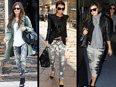 DISTRESSED GRAY JEANS photo | Ashley Tisdale, Fergie, Victoria Beckham