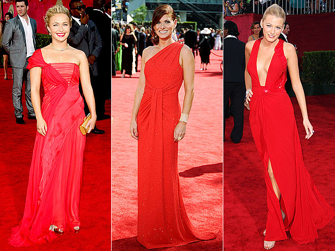 RED GOWNS
photo | Blake Lively, Debra Messing, Hayden Panettiere